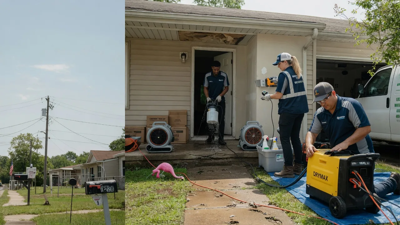 Storm Damage Water Removal in Springfield, WI near me